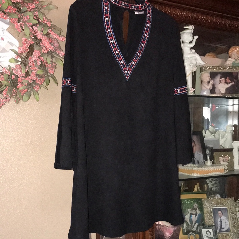 Flying Tomatoe Black Tunic / Dress